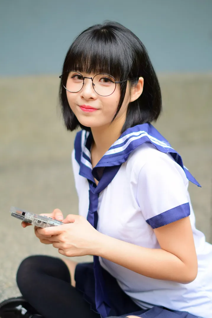 [Mzsock] NO.171 Hailin student uniform street photography#[73P]-62